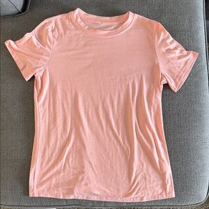 Soft Pink Crew Neck Tee